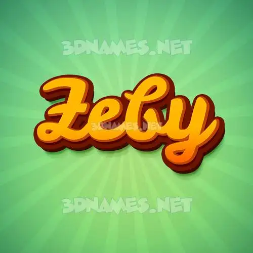 zeby in Green Rays style - 3D name wallpaper zeby in Green Rays style - 3D name wallpaper