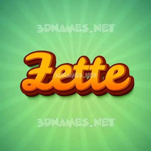 zette in Green Rays style - 3D name wallpaper zette in Green Rays style - 3D name wallpaper
