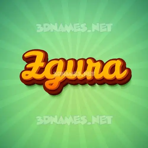 zgura in Green Rays style - 3D name wallpaper zgura in Green Rays style - 3D name wallpaper