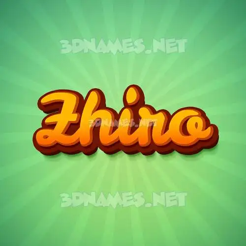 zhiro in Green Rays style - 3D name wallpaper zhiro in Green Rays style - 3D name wallpaper