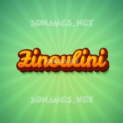 zinoulini in Green Rays style - 3D name wallpaper zinoulini in Green Rays style - 3D name wallpaper
