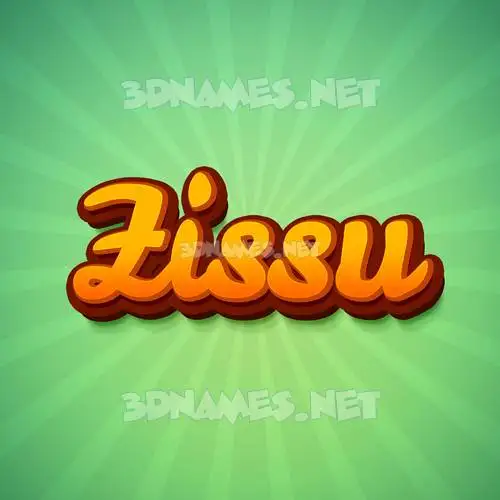 zissu in Green Rays style - 3D name wallpaper zissu in Green Rays style - 3D name wallpaper