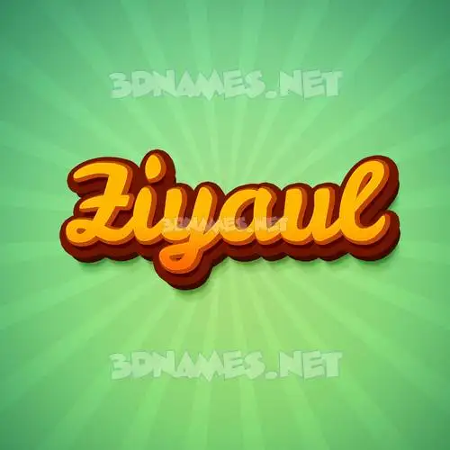 ziyaul in Green Rays style - 3D name wallpaper ziyaul in Green Rays style - 3D name wallpaper