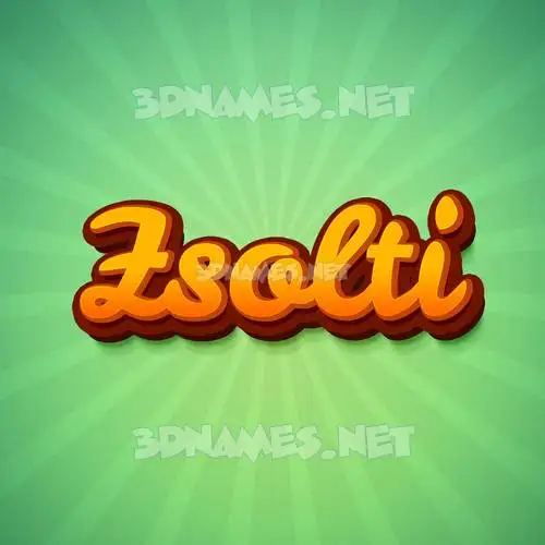 zsolti in Green Rays style - 3D name wallpaper zsolti in Green Rays style - 3D name wallpaper