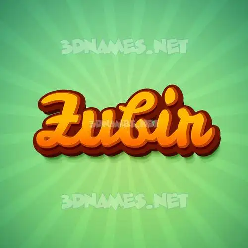 zubir in Green Rays style - 3D name wallpaper zubir in Green Rays style - 3D name wallpaper