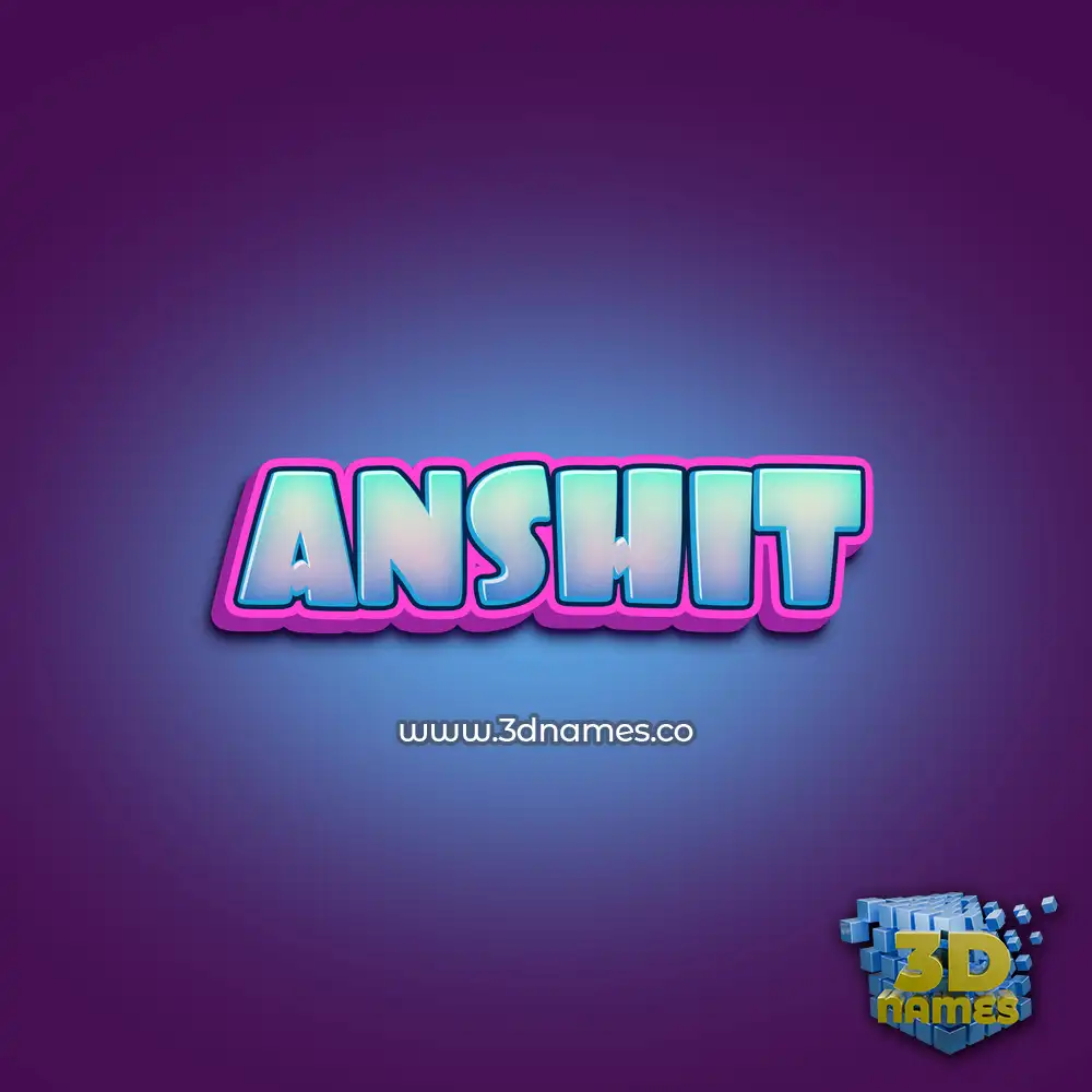 anshit in Phat Purple style - 3D name wallpaper anshit in Phat Purple style - 3D name wallpaper
