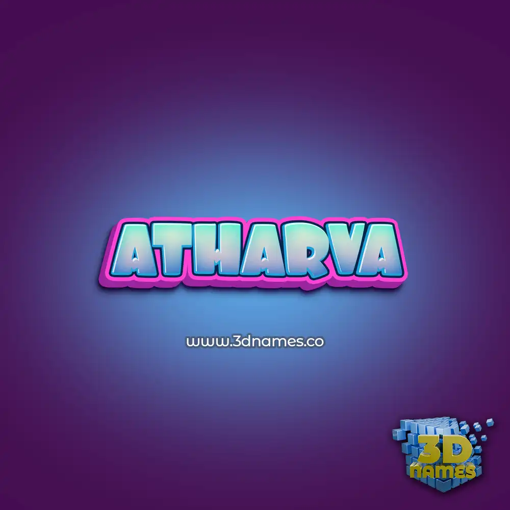 atharva in Phat Purple style - 3D name wallpaper atharva in Phat Purple style - 3D name wallpaper