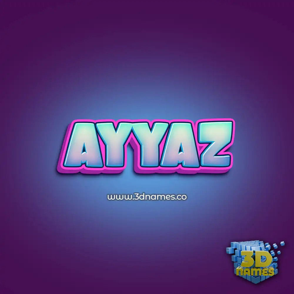 ayyaz in Phat Purple style - 3D name wallpaper ayyaz in Phat Purple style - 3D name wallpaper