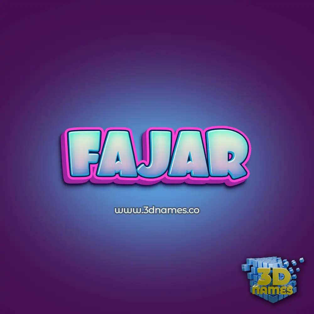 fajar in Phat Purple style - 3D name wallpaper fajar in Phat Purple style - 3D name wallpaper