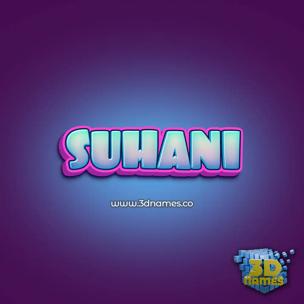 suhani in Phat Purple style - 3D name wallpaper suhani in Phat Purple style - 3D name wallpaper