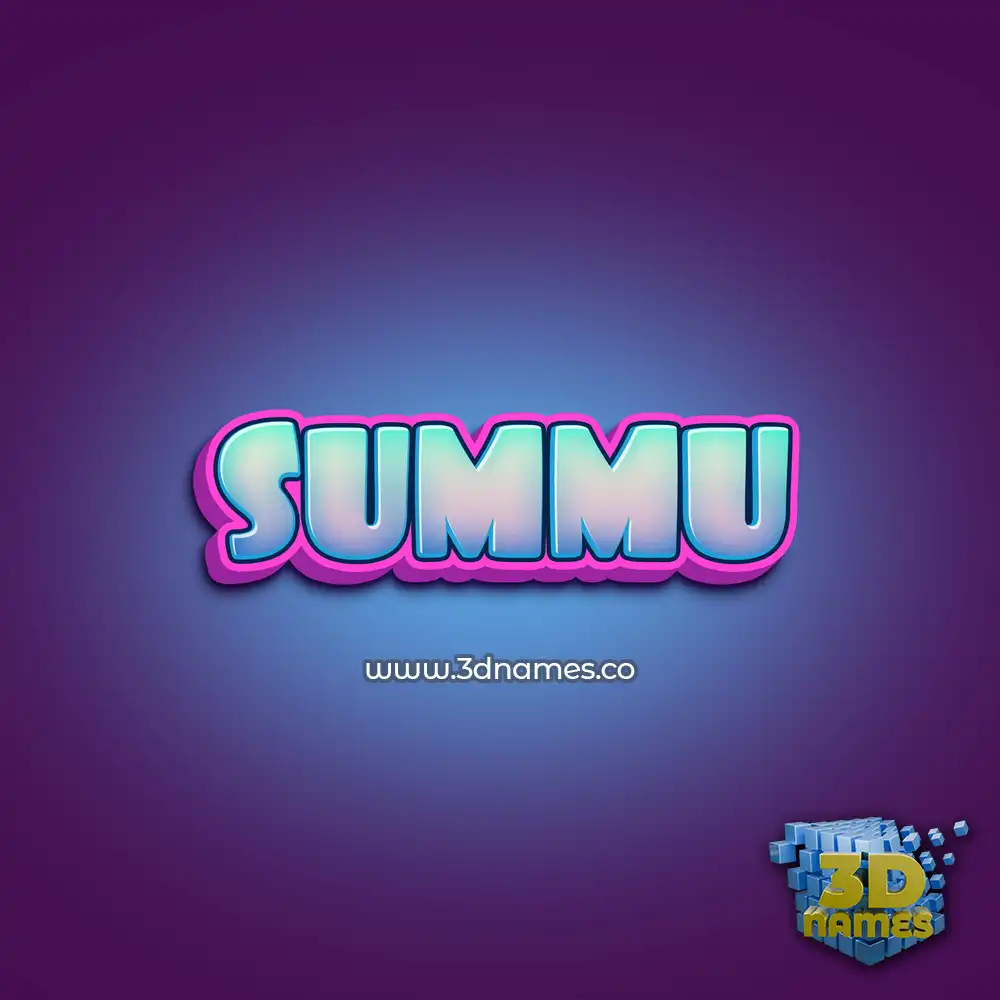 summu in Phat Purple style - 3D name wallpaper summu in Phat Purple style - 3D name wallpaper