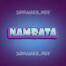 namrata in Phat Purple style - 3D name wallpaper