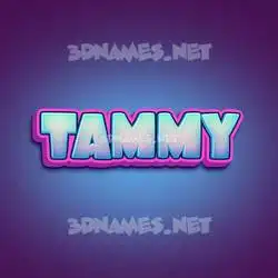 tammy in Phat Purple style - 3D name wallpaper