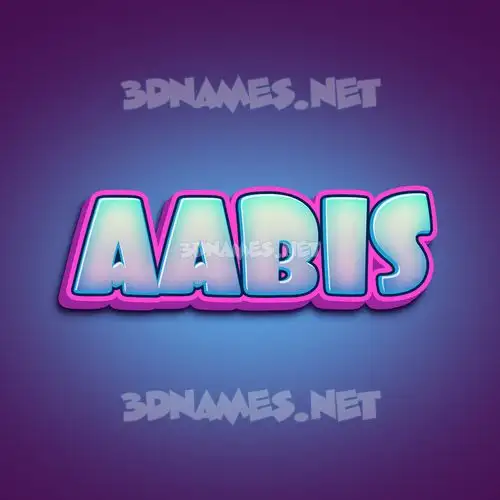 aabis in Phat Purple style - 3D name wallpaper aabis in Phat Purple style - 3D name wallpaper