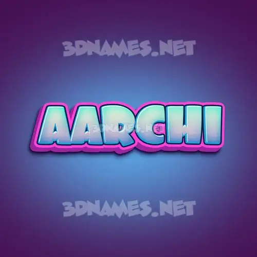 aarchi in Phat Purple style - 3D name wallpaper aarchi in Phat Purple style - 3D name wallpaper