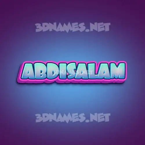abdisalam in Phat Purple style - 3D name wallpaper abdisalam in Phat Purple style - 3D name wallpaper