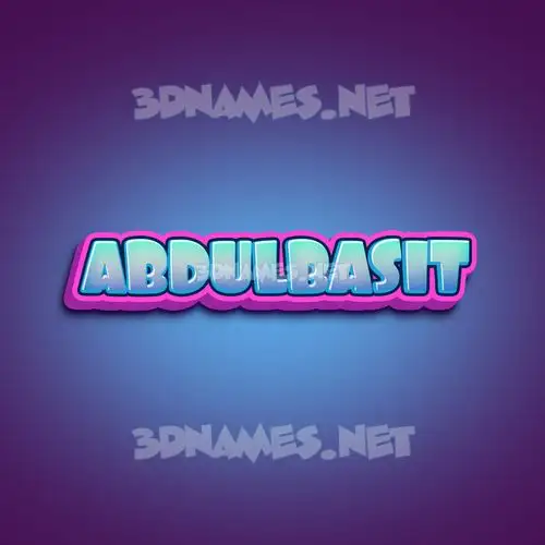 abdulbasit in Phat Purple style - 3D name wallpaper abdulbasit in Phat Purple style - 3D name wallpaper
