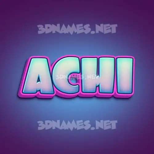 achi in Phat Purple style - 3D name wallpaper achi in Phat Purple style - 3D name wallpaper