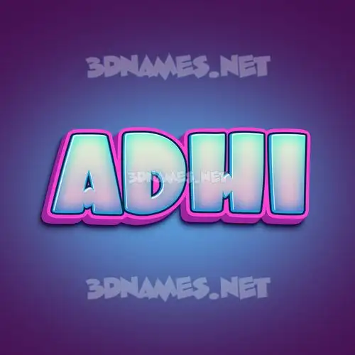 adhi in Phat Purple style - 3D name wallpaper adhi in Phat Purple style - 3D name wallpaper