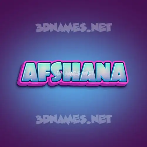 afshana in Phat Purple style - 3D name wallpaper afshana in Phat Purple style - 3D name wallpaper