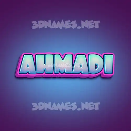 ahmadi in Phat Purple style - 3D name wallpaper ahmadi in Phat Purple style - 3D name wallpaper