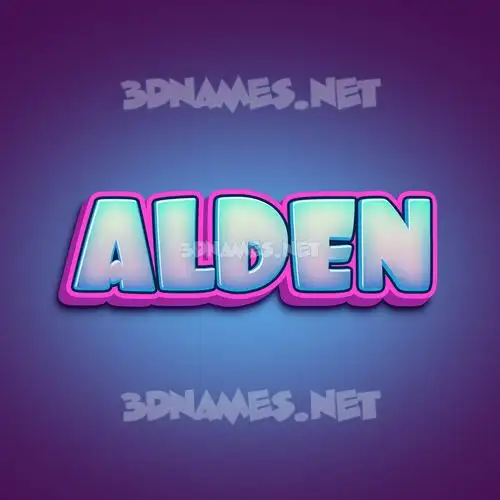 alden in Phat Purple style - 3D name wallpaper alden in Phat Purple style - 3D name wallpaper