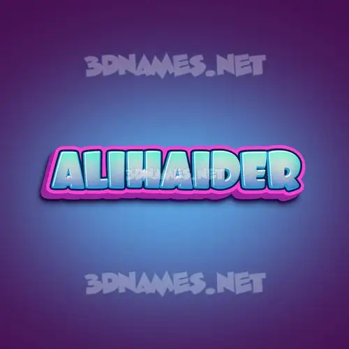 alihaider in Phat Purple style - 3D name wallpaper alihaider in Phat Purple style - 3D name wallpaper