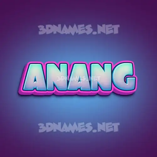 anang in Phat Purple style - 3D name wallpaper anang in Phat Purple style - 3D name wallpaper