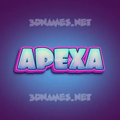 apexa in Phat Purple style - 3D name wallpaper apexa in Phat Purple style - 3D name wallpaper