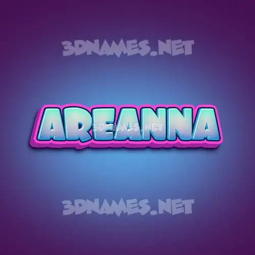 areanna in Phat Purple style - 3D name wallpaper areanna in Phat Purple style - 3D name wallpaper
