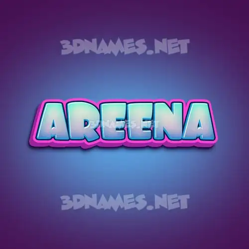 areena in Phat Purple style - 3D name wallpaper areena in Phat Purple style - 3D name wallpaper