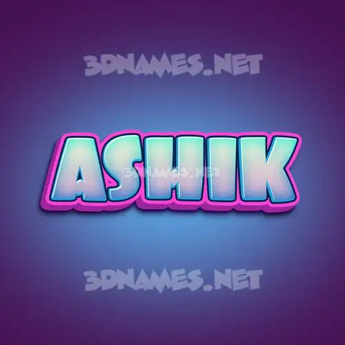ashik in Phat Purple style - 3D name wallpaper ashik in Phat Purple style - 3D name wallpaper