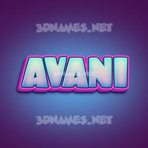avani in Phat Purple style - 3D name wallpaper avani in Phat Purple style - 3D name wallpaper