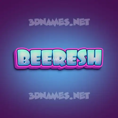 beeresh in Phat Purple style - 3D name wallpaper beeresh in Phat Purple style - 3D name wallpaper