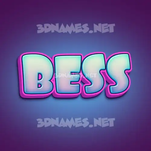 bess in Phat Purple style - 3D name wallpaper bess in Phat Purple style - 3D name wallpaper