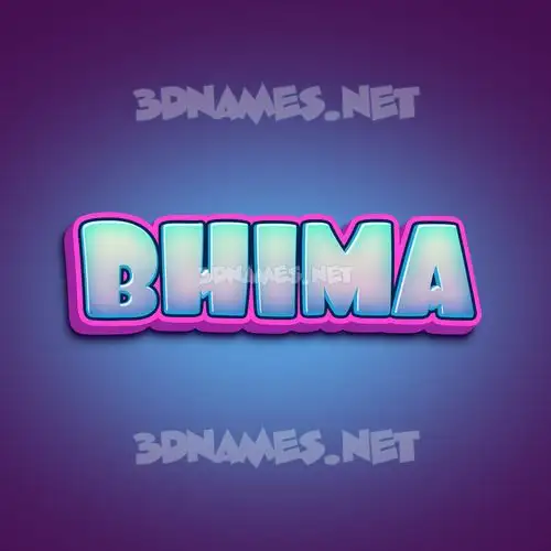 bhima in Phat Purple style - 3D name wallpaper bhima in Phat Purple style - 3D name wallpaper