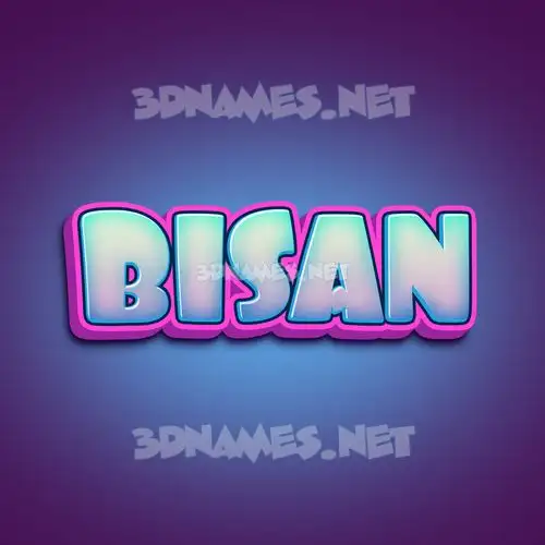 bisan in Phat Purple style - 3D name wallpaper bisan in Phat Purple style - 3D name wallpaper