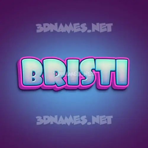 bristi in Phat Purple style - 3D name wallpaper bristi in Phat Purple style - 3D name wallpaper