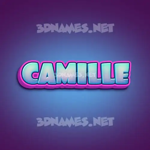 camille in Phat Purple style - 3D name wallpaper camille in Phat Purple style - 3D name wallpaper
