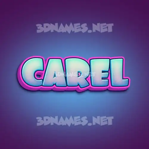 carel in Phat Purple style - 3D name wallpaper carel in Phat Purple style - 3D name wallpaper