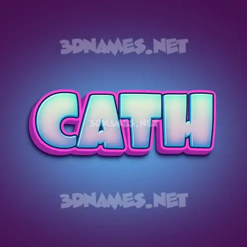 cath in Phat Purple style - 3D name wallpaper cath in Phat Purple style - 3D name wallpaper
