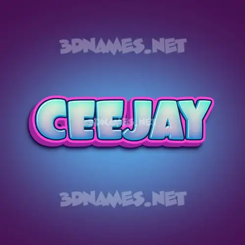 ceejay in Phat Purple style - 3D name wallpaper ceejay in Phat Purple style - 3D name wallpaper