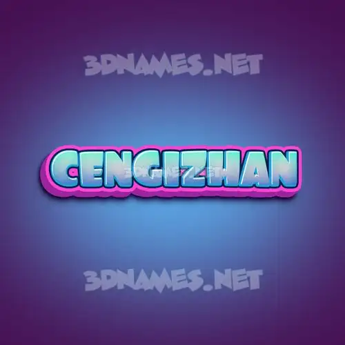 cengizhan in Phat Purple style - 3D name wallpaper cengizhan in Phat Purple style - 3D name wallpaper