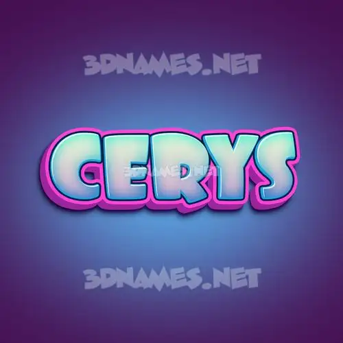 cerys in Phat Purple style - 3D name wallpaper cerys in Phat Purple style - 3D name wallpaper