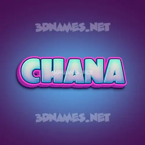 chana in Phat Purple style - 3D name wallpaper chana in Phat Purple style - 3D name wallpaper