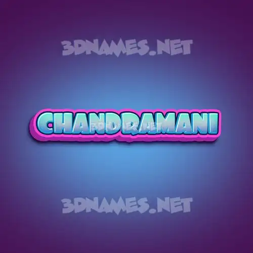 chandramani in Phat Purple style - 3D name wallpaper chandramani in Phat Purple style - 3D name wallpaper