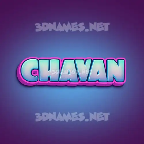 chavan in Phat Purple style - 3D name wallpaper chavan in Phat Purple style - 3D name wallpaper