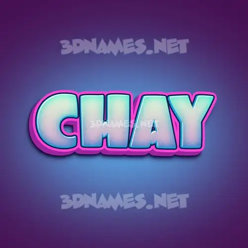 chay in Phat Purple style - 3D name wallpaper chay in Phat Purple style - 3D name wallpaper