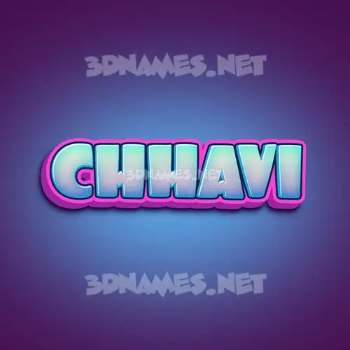 chhavi in Phat Purple style - 3D name wallpaper chhavi in Phat Purple style - 3D name wallpaper