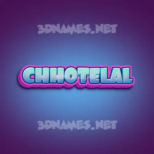 chhotelal in Phat Purple style - 3D name wallpaper chhotelal in Phat Purple style - 3D name wallpaper